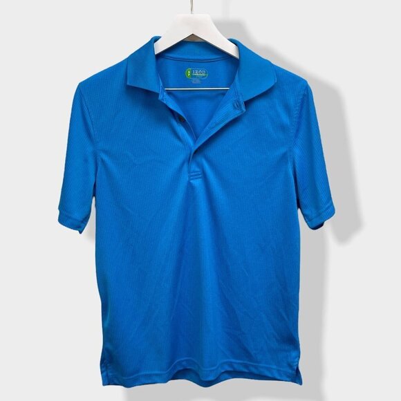 Izod X-Treme Function Golf Polo Blue - Picture 1 of 4
